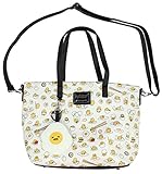Loungefly X Gudetama Allover Print Tote Bag, White, One Size