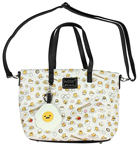 Loungefly X Gudetama Allover Print Tote Bag, White, One Size