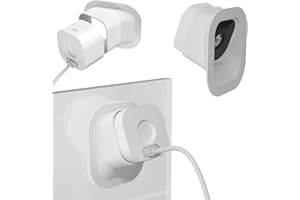 Teccle (Pack of 2 Angled Window Mount Bracket for Blink Mini, 20 Degrees Tilt (Up/Down/Left/Right), Get Tilt Viewing Angle (Not Compatible with Blink Mini 2)