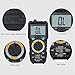 Wood Moisture Meter, Upgrade Moisture Detector Wood Portable Water Moisture Tester for 8 Material Type Selection Moisture Detector with Digital LCD Pin Type, Range 0% ~ 80%, accuracy: ± 2%)