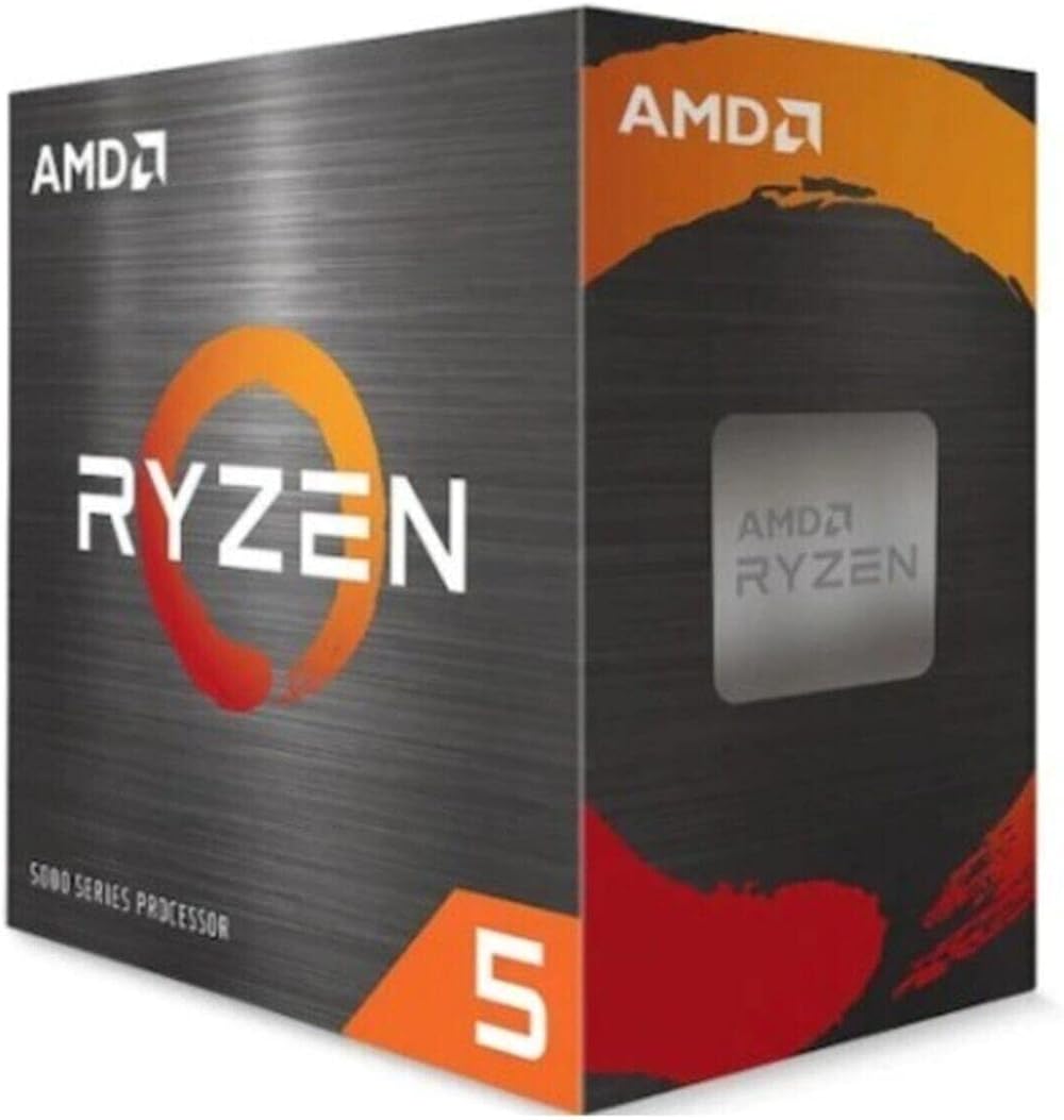 AMD Ryzen 5 5600X Processor AM4 6 Core 12 Thread 4.6 GHz Wraith Stealth Cooler