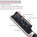 KINGDOMCARES Hair Straightening Brush Hair Straightener Silky Frizz-free Portable Ceramic Heating Straightening Irons Brush Anti Scald, Static Detangling Hot-Air Electric Hair Brush Pink