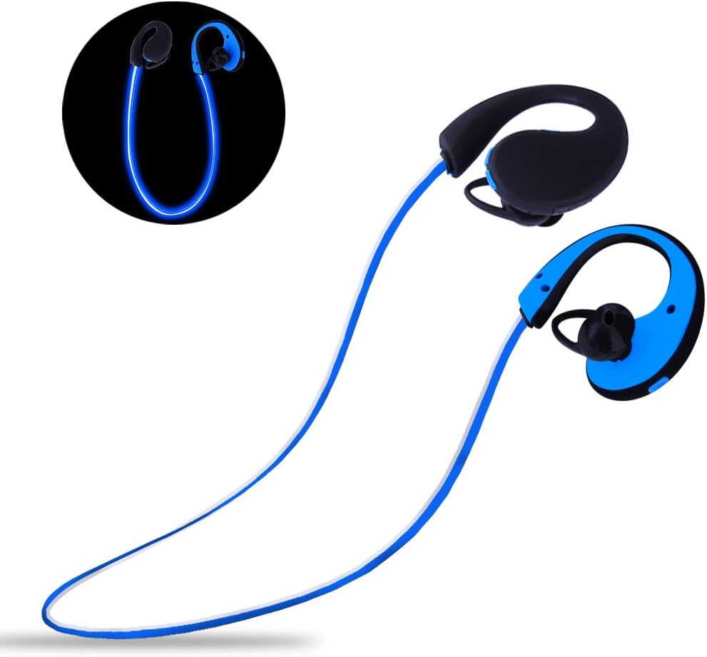 LOBKIN Bluetooth Wireless Earbuds, Latest Bluetooth TWS 5.0 Deep Bass Dual-Microphone True Wireless Sports Earbuds with Easy Pair Tech and Portable Charging Case (Black)