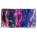 Needle Felting Roving Fiber for Felting Spinning Weaving Dryer Balls Soap Making and Embellishments. Color Sampler Pack of BFL Wool Hand Dyed in USA by Living Dreams. 3 Samplers