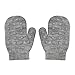 Evridwear Toddler Mittens Girl Boy Mittens 3 Pairs Knitted Stretch Gloves for Kids Toddler Winter Warm