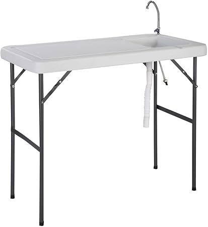 Amazon Com Folding Portable Fish Hunting Cleaning Cutting Table