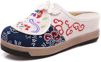 canvas mules shoes