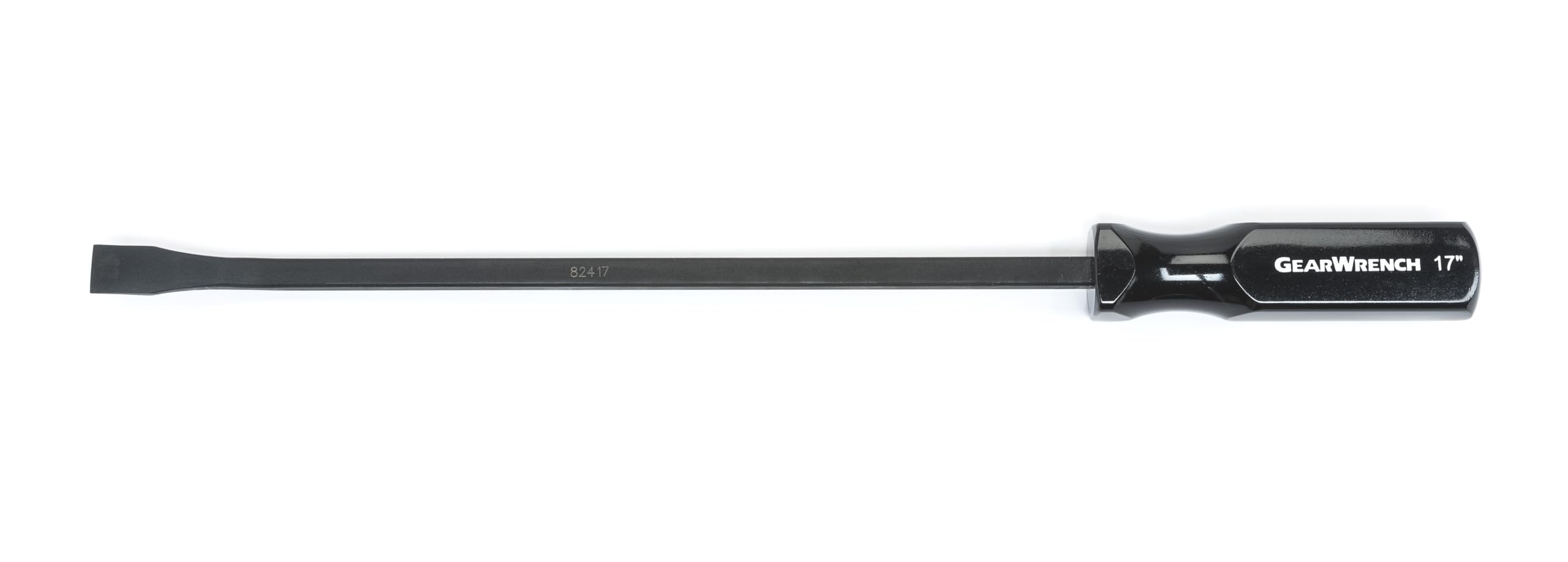 GearWrench 82417-05 Angled Tip Pry Bar, Black Push Button Indexing Head 17"/431,8mm