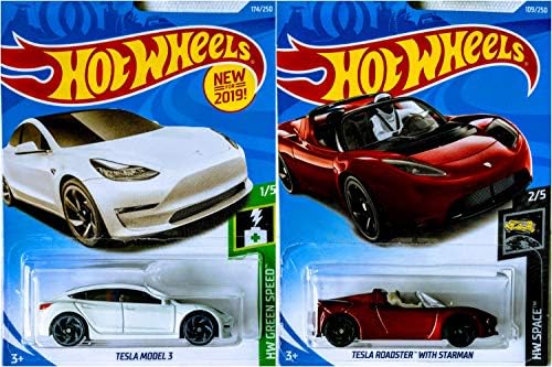 Hot Wheels Tesla Model 3 White 174/250 