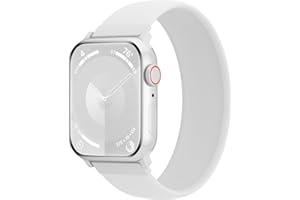 Arctime Silicone Solo Loop Bands Compatible with Watch Band 38mm 40mm 41mm 42mm 44mm 45mm 46mm 49mm, Sport Stretchy Strap Soft Replacement Wristband for iWatch Ultra/2 Series 10 9 8 SE 7 6 5 4 3 2 1