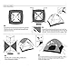 SEMOO Large Door, 3-Person, 3-Season Lightweight Water Resistant Family Camping Tent with Carry Bag