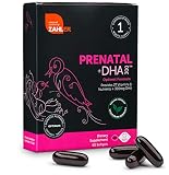 Zahler Prenatal DHA, Premium Prenatal Multivitamin supplement for Mother and Child, Prenatal with DHA supports brain development in babies, Certified Kosher (60 Count)