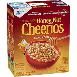Image of Honey Nut Cheerios Cereal (24 oz. box, 2 pk.)vevo