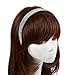 3 Pack Jeweled Rhinestone Headbands for Women and Girls, Hair Accessories (Silver, Rose Gold, Pink)