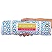 Ah Goo Baby The Plush Pad Portable Changing Pad with Memory Foam, Bubbles in Water Pattern