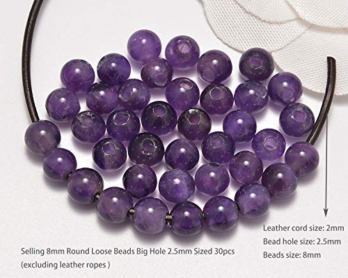 1 AD+Beads+Natural+Gemstone+Amethyst