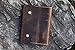 Personalized A5 Leather Journal, distressed leather refillable binder travel notebook portfolio - NA505PDS