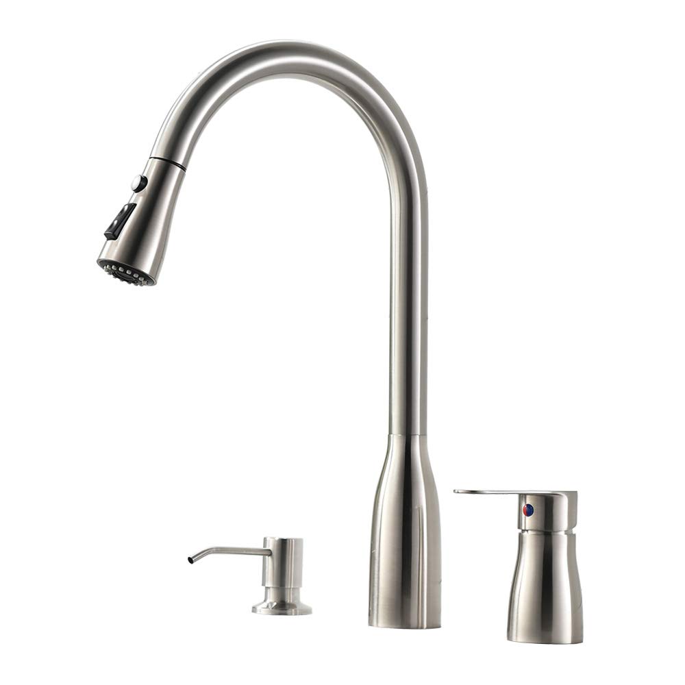Best Kitchen Faucet 2 Handle With Pull Down