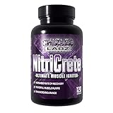 Best Creatine & Nitric Oxide Supplement- NitriCrete, Ultimate Muscle Igniter. Powerful Blend Includes Premium Creatine Monohydrate, Citrulline, and Arginine for Massive Pumps and Peak Performance.