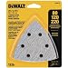 DEWALT Sandpaper Assortment, Hook and Loop Triangle, 12-Pack (DWASPTRI) primary