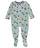 Carters Baby Girls Print Footie Tropical Floral