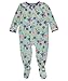Carters Baby Girls Print Footie Tropical Floral
