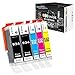 GPC Image Compatible Ink Cartridge Replacement for HP 934 934XL 935XL 935 XL to use with OfficeJet Pro 6830 6230 6815 6812 6835 6820 6220 Printer (2 Black, 1 Cyan, 1 Magenta, 1 Yellow, 5-Pack)