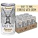 Black Stag Coffee Pre-Made Espresso with Cream, Ready to Drink, 6.5 fl oz (Pack of 12)