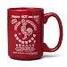 Sriracha Hot Sauce Red Ceramic Coffee Mug