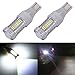 ENDPAGE 921 912 T15 W16W 906 LED Bulb 2-pack, Xenon White 6000K, 1000 Lumens Extremely Bright, 33-SMD with Projector Lens, 10-30V, Work as Back Up Reverse Lights