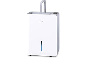 3500 Sq.Ft Basement Dehumidifier,AEOCKY Max 50 Pint/D Drain Hose Dehumidifier for Home,Bedroom,Bathroom,Room,Intelligent Humidistat,Quiet