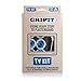 GripIt Drywall TV Anchor Fixing Holds Up to 250 Pounds or 113 Kilograms of Weight. Perfect for Securing Any Flat Screen TV. Removable and Reusable Screws - (4 Fixings, Drill Bit, 4 Bolts and Washers)
