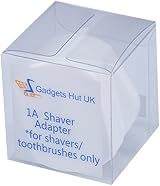 Gadgets Hut UK White Plug Adapter 1A Fused Shaver Plug Adaptor 2 Pin to UK 3 Pin view 5