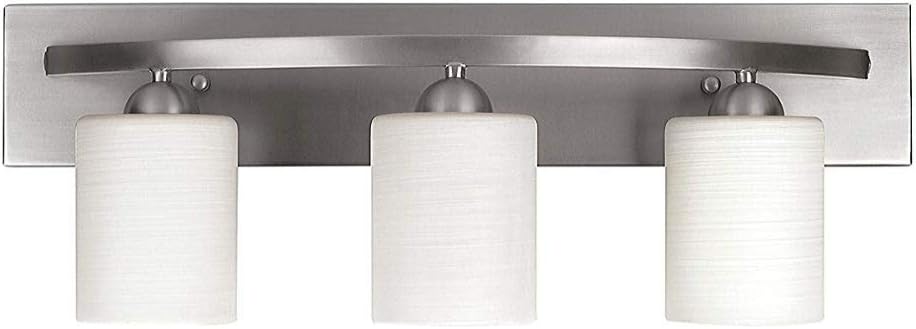 WholesalePlumbing 3 Bulb Vanity Light Fixture Bath Interior Lighting, Oil Rubbed Bronze (Oil Rubbed Bronze) - - 