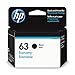 HP 63 Ink Cartridge Black Economy (1VV45AN) for HP Deskjet 1112 2130 2132 3630 3632 3633 3634 3636 3637 HP Envy 4512 4513 4520 4523 4524 HP Officejet 3830 3831 3833 4650 4652 4654 4655