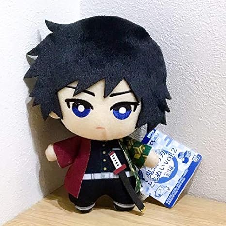 Amazon 鬼滅の刃 ともぬい ぬいぐるみ 冨岡義勇 ボールチェーン マスコット ぬいぐるみ ホビー