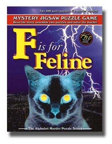 Alphabet Mystery Puzzle - F Is For Feline