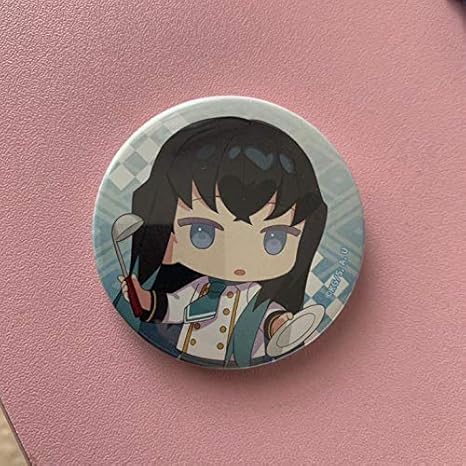 Amazon 鬼滅の刃 スイパラコラボ 無一郎 缶バッジ バッジ おもちゃ
