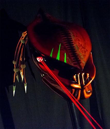 predator motorcycle helmet (xxl)