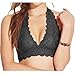 Korruption Floral Lace Halter Bra Bralette Bamboo Cotton Sweat Fiber Lining Cute Bustier