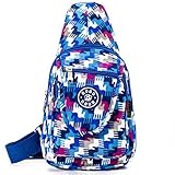 Women Sling Bags Outdoor Sport Crossbody Bag Multi Functional Sling Backpack Rucksack - Horse