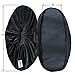 DearyHome Shoe Covers Reusable Washable Non Slip Work Boot Overshoes for Indoors Contractors Black XL