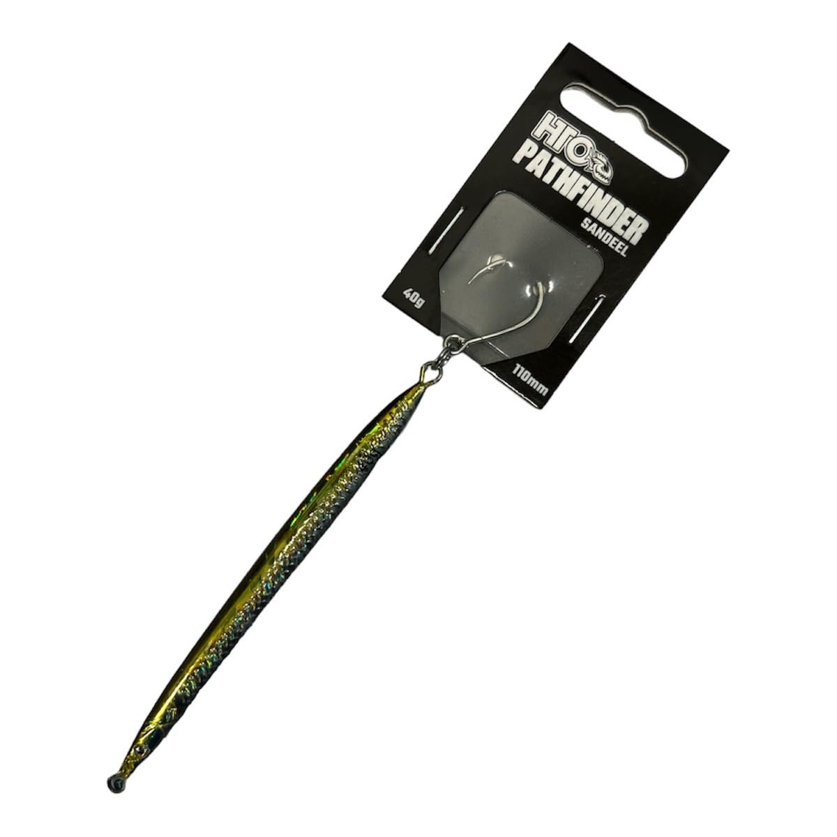 HTO PATHFINDER Sandeel style metal lure (Sandeel, 110mm - 40g)