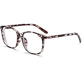 Jcerki Oversize Frame Nearsighted Glasses Short Sighted Men and women lightweight Myopia Spectacles