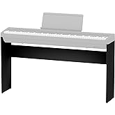 Marisflo KSC-70 Keyboard Stand (Only) Compatible for Roland FP-30/FP-30X Keyboard Wooden , Black