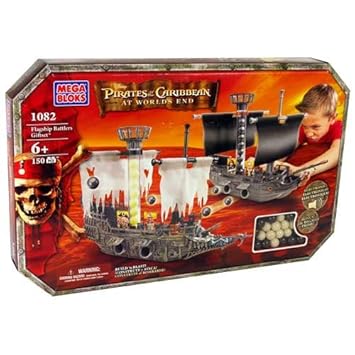 Mega Bloks 1082 Fluch Der Karibik Flagship Battlers Set