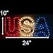 USA Letter Rope Light Red White Blue USA Letter Decoration Big