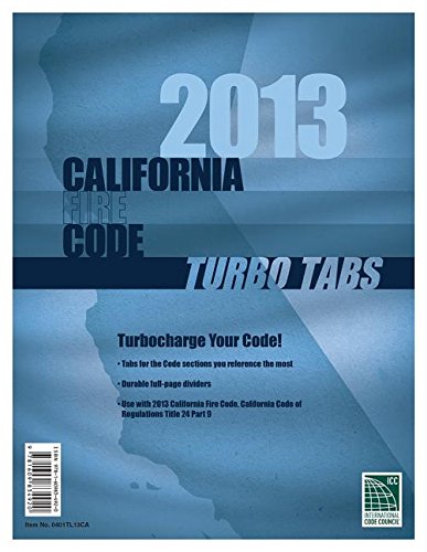 Turbo Tabs: 2013 CA Fire CodeTitle 24 Part 9