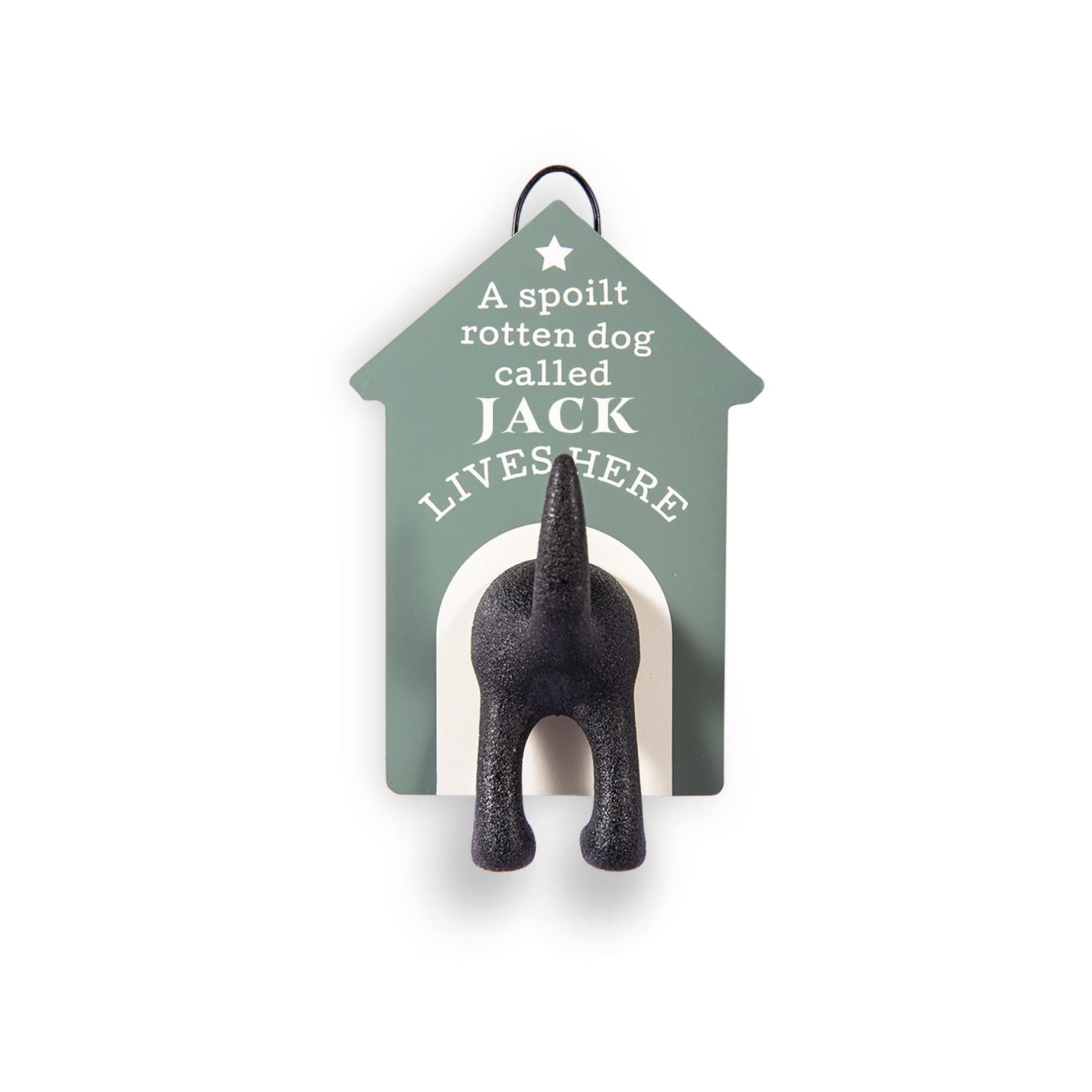Personalised Dog Lead Hook (Jack)