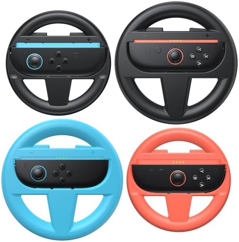 Amazon.com: Kinwin 4 Pack Steering Wheels for Nintendo Switch 2